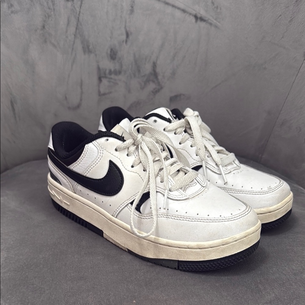 Nike Black and White Retro Sneakers